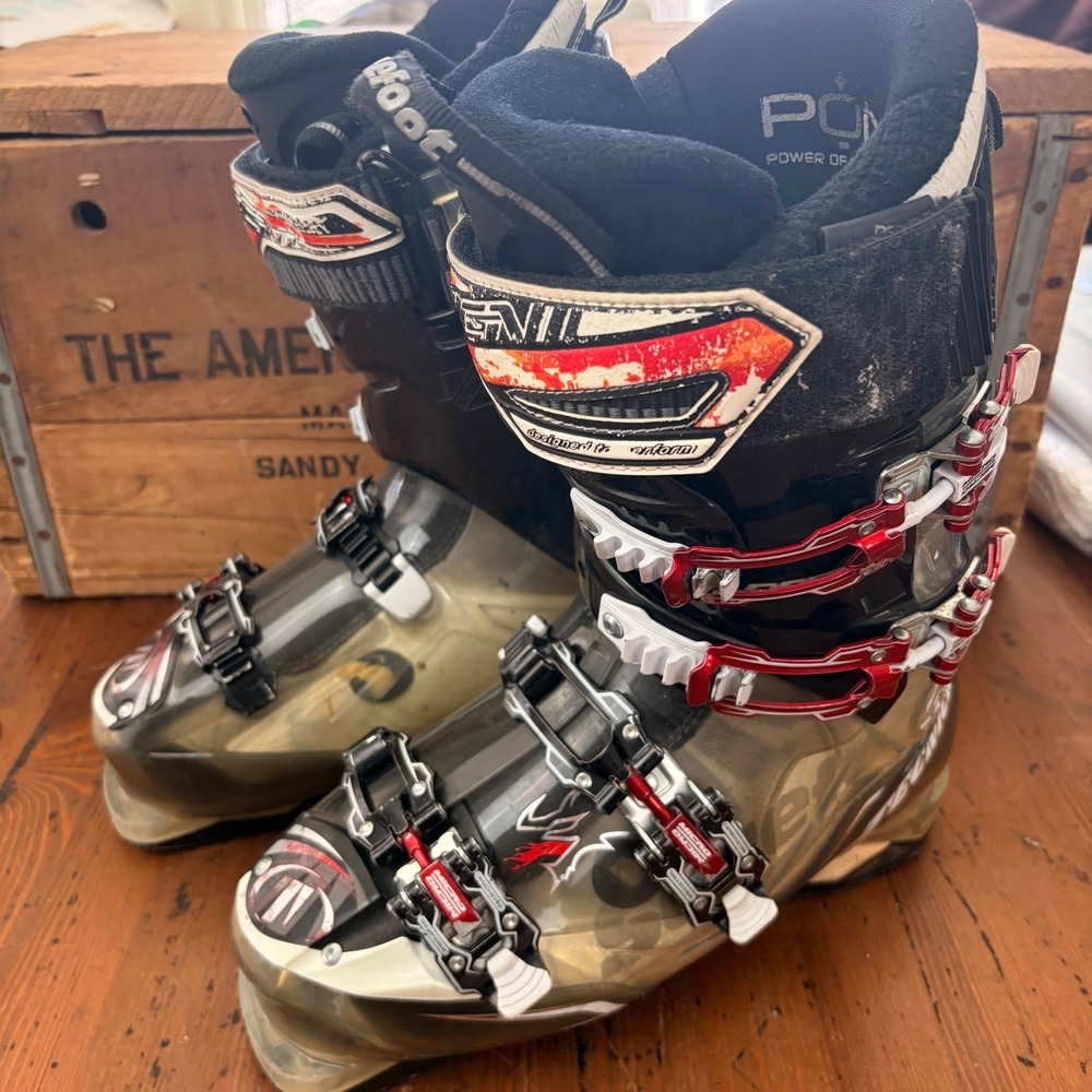 Tecnica Dragon‎ Slayer Ski Boots Mens Mondo 25.5 295mm PON Black Red
